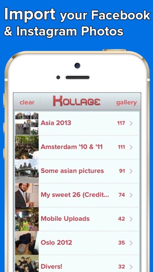 Kollage - Custom Collage & Pic Frame & Caption Editor(圖3)-速報App