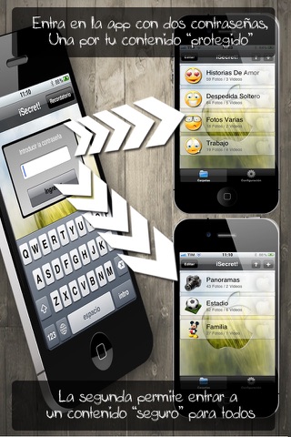 iSecret! - Protected Photos screenshot 2