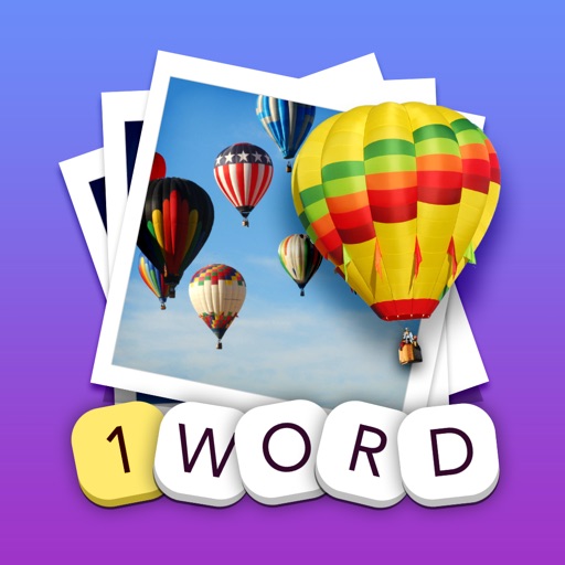 1 Word - a free quiz game Icon