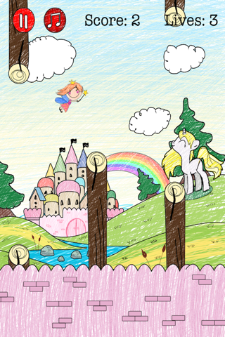 Princess Fairy Flight School Enchanted Quest Free screenshot 4