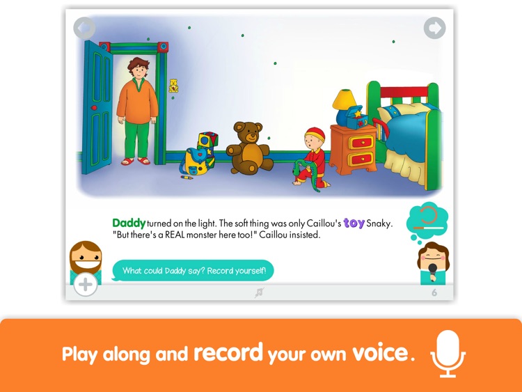 Caillou: What's That Funny Noise? - Lite - by i Read With