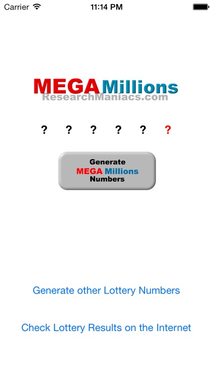 Lottery Numbers