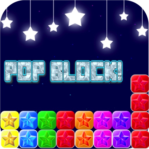 Pop Block: free popstar game Icon
