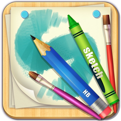 Drawing Board Lite - for paint, sketch, doodle and filter Icon