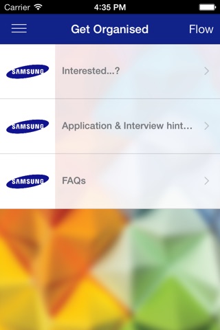 Samsung Discover Internships screenshot 2