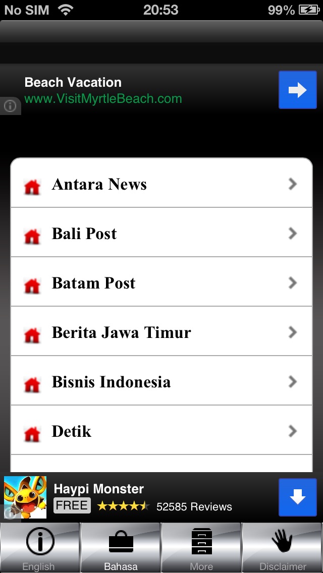 Indonesia News (Berita Indonesia) iPhone Indonesia News (Berita Indonesia) iPhone