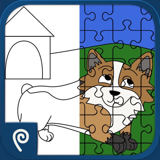 Color It Puzzle It: Pets Lite icon