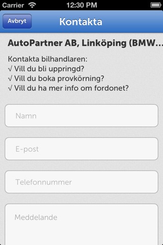AutoPartner AB screenshot 3