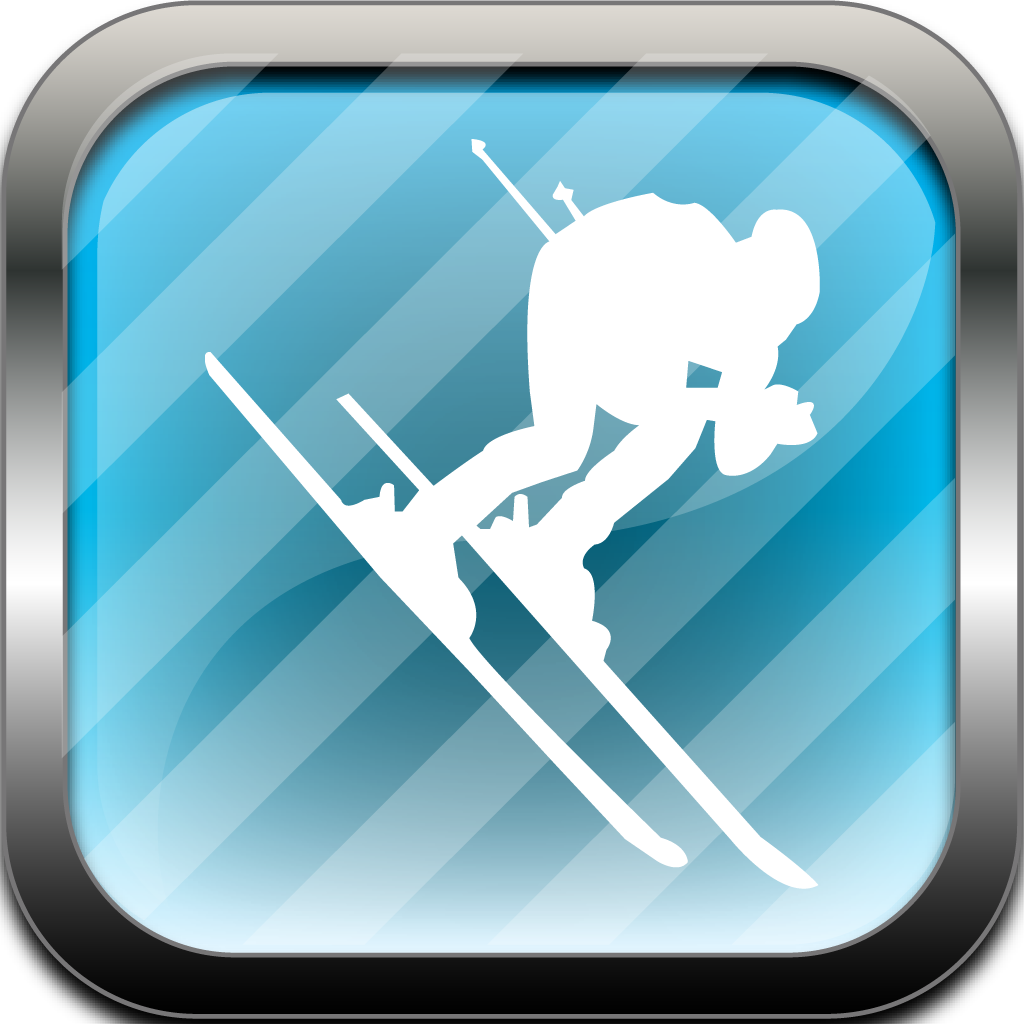 Ski Tracker: GPS Tracking for Skiers App Icon