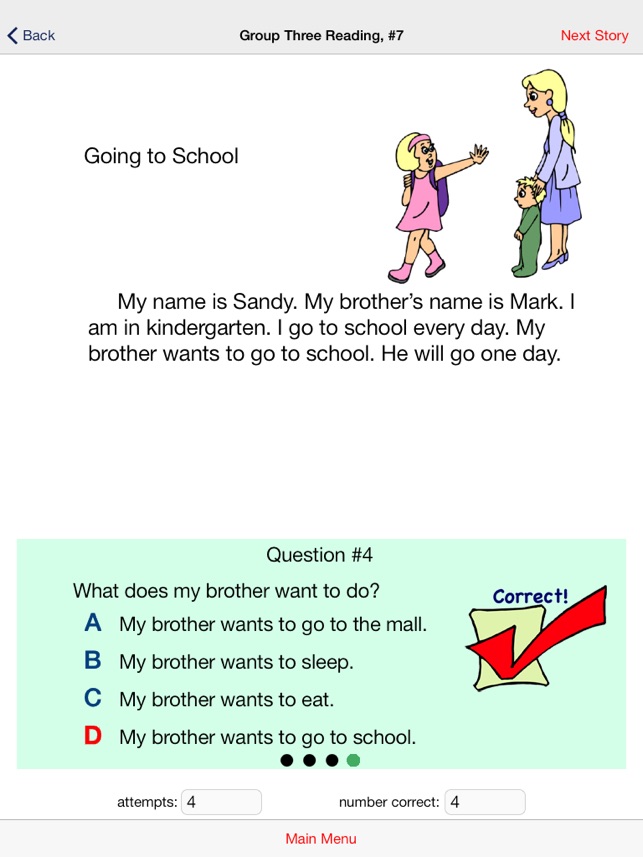 Kindergarten Reading Comprehension-Free Version(圖3)-速報App