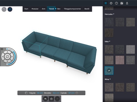 Nordic Sofa Builder screenshot 4