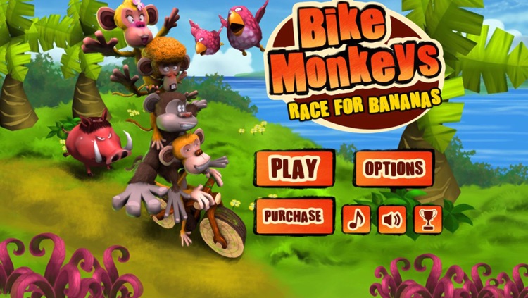 Bike Monkey : Race for Bananas