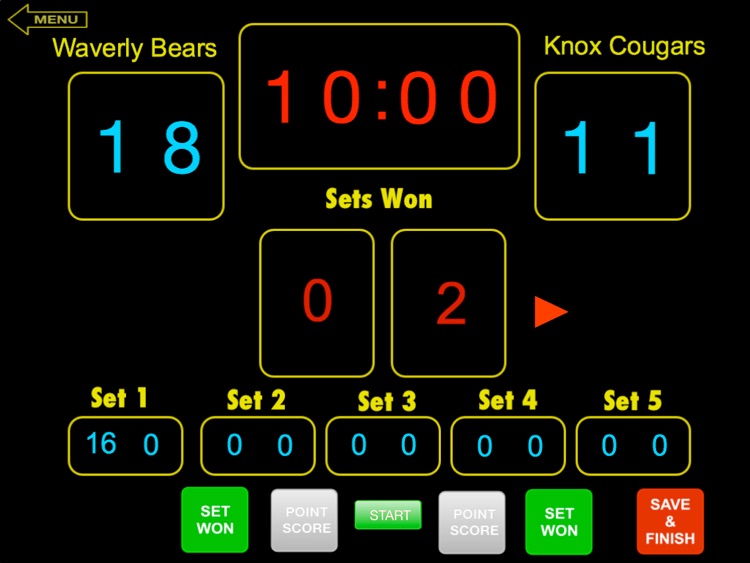 ScoreKeeper - Volleyball