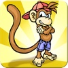 Jumpanzi. Free fun retro monkey running game!