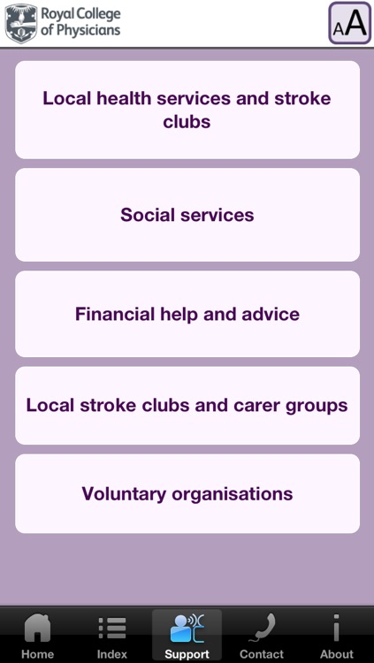 RCP Stroke Guideline 2012 – Patient and Carer screenshot-3