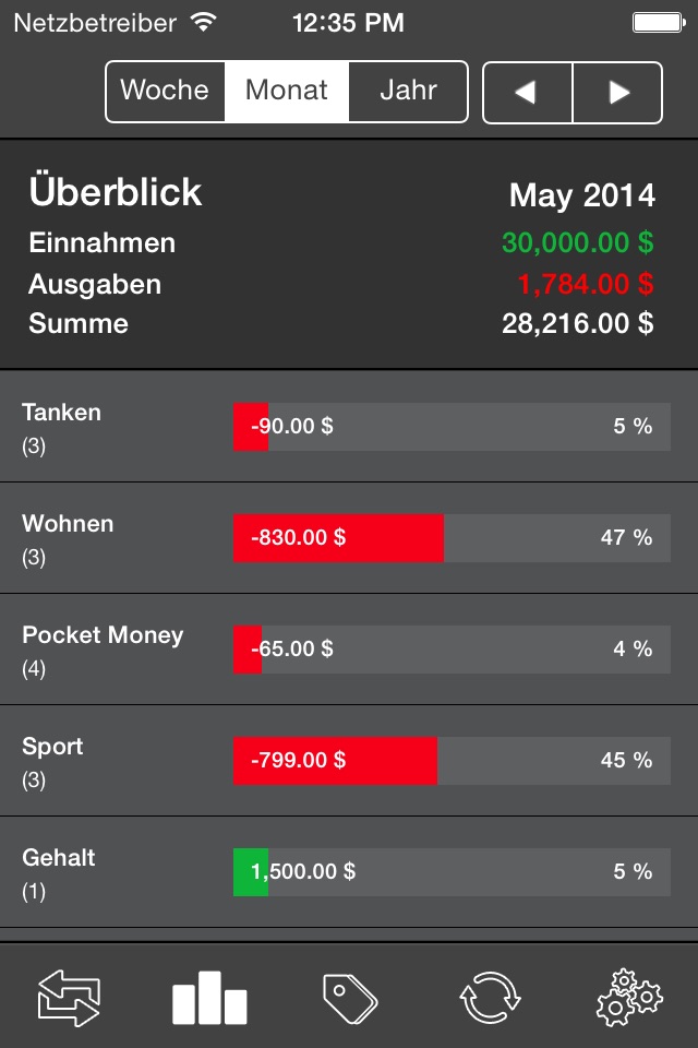 Money Log Ultimate Free - Save your pocket money, track expenses and income screenshot 2