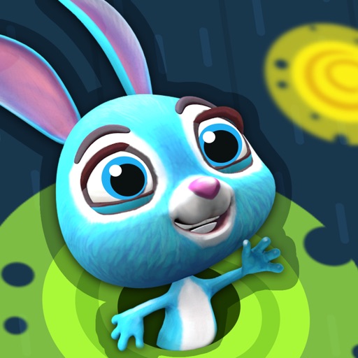 Jump Bunny Jump - Fun Brain-Training Puzzle Platformer Icon