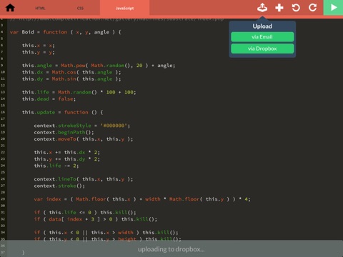 Codepad - HTML/CSS/JS programming tool screenshot 3