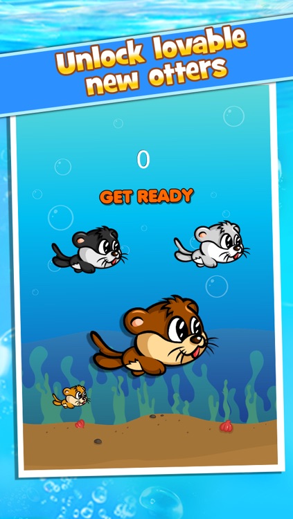 Otter Dive – Help the Cutesy Aquatic Otter Pup Swim through Obstacles to Retrieve his Lost Goodies!