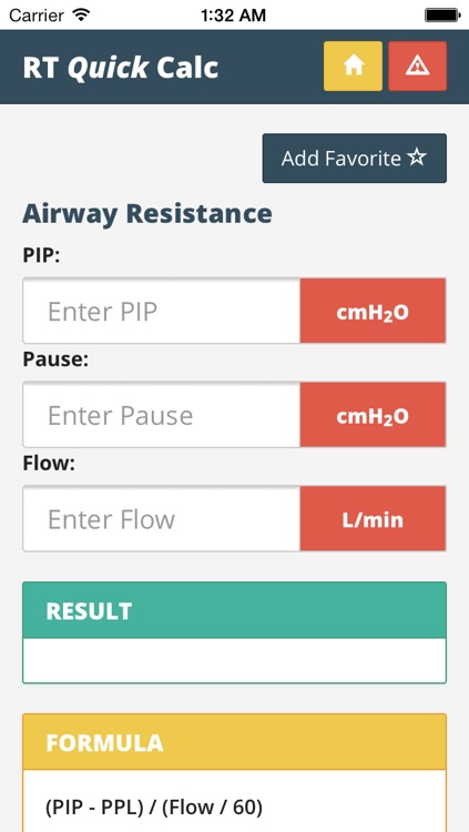 RT Quick Calc