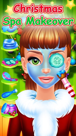 Frosty Christmas Beauty Salon - Makeover Spa Games(圖4)-速報App