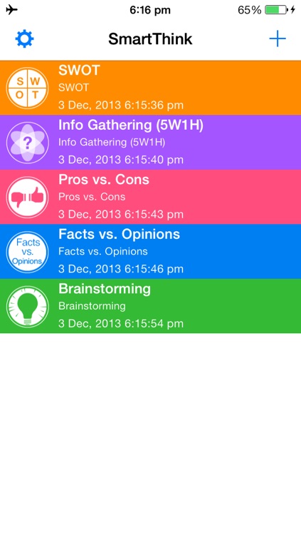 SmartThink - SWOT & many brainstorming tools