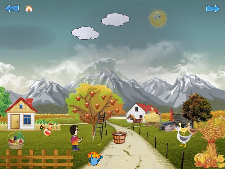 The Four Seasons -  educational game for children and babies screenshot-3