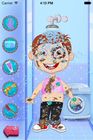 Kids Clean Up Adventure – Dirty kids clean up game and makeover salon screenshot 4