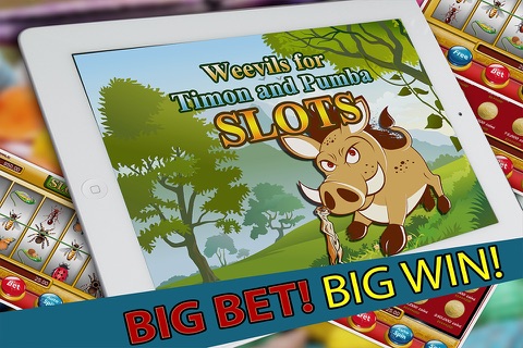 Weevils for Timon and Pumba Slots FREE - Spin of Luck In Las Vegas Casino screenshot 2