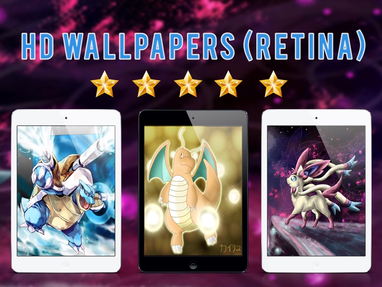 HD Wallpapers for Pokemon - iPad Version