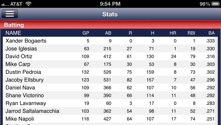 Boston Baseball Live screenshot-4