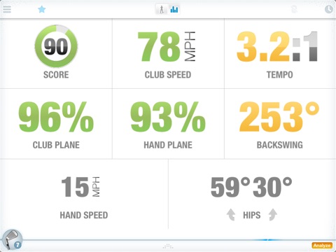 GolfSense for iPad screenshot 3