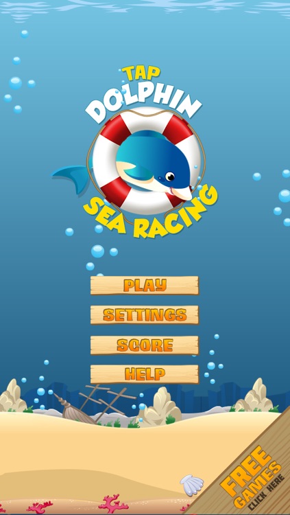 Tap Dolphin Sea Racing Dash