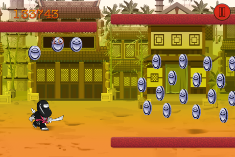 Awesome Samaurai Warrior Run - Banzai Sword Fighting Free screenshot 3