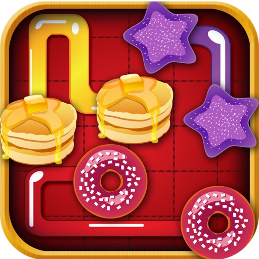 A Dessert Connecting Puzzle - Cookie Match Line Game