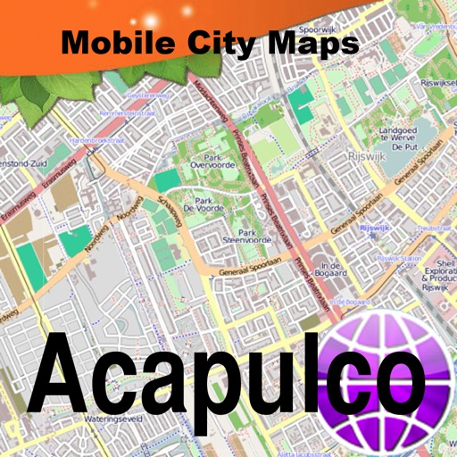 Acapulco Street Map icon