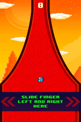 The Fatty Blue Flappy  - Collection of Bird Games screenshot 2