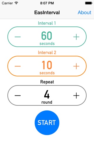 EasInterval screenshot 2