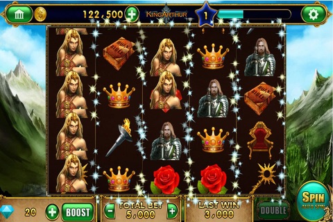 Slots King Arthur - Vegas Slot Machine And Casino Slots Games screenshot 4