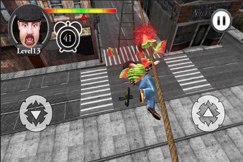 Tightrope Unicycle Master 3D screenshot 2