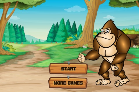 Apes Gone Wild - Gorilla Catching Bananas Mania LX screenshot 2