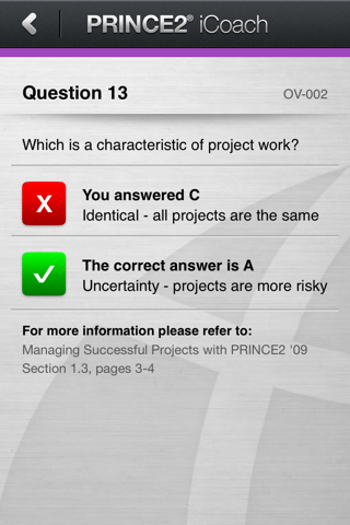 IIL PRINCE2 iCoach screenshot 4