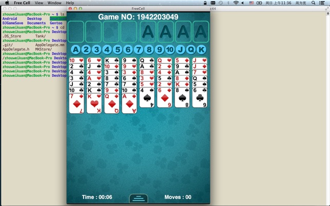 ‎FreeCell - Card Game Screenshot