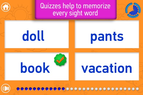 MY WORDS AMERICAN ENGLISH: Vocabulary and Reading Game for kids. Learn and have fun with Kiddy Words! screenshot 4