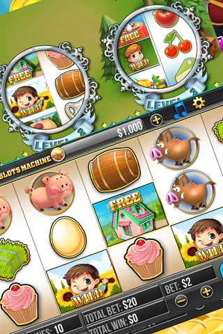 Slots - Fun of Farm screenshot 3