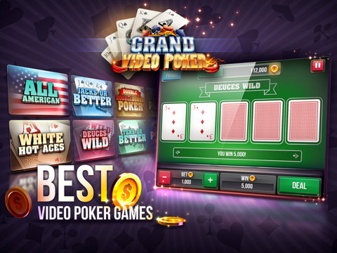 Grand Video Pokerのおすすめ画像2