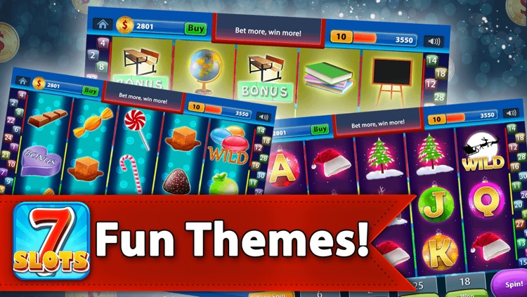 Slot Machines Mania HD - Awesome Las Vegas City Casino Game FREE screenshot-3