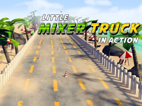 A Little Mixer Truck in Action Free: 3D Cartoonish Construction Driving Game for Kidsのおすすめ画像2