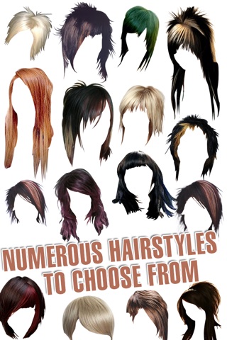 Emo Fine Hairart PRO - Beautiful Virtual Hairstyle PRO Salon for Men & Women screenshot 3