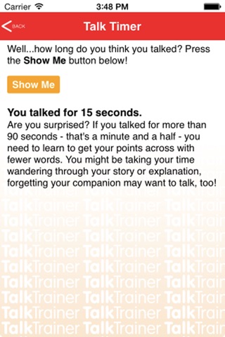 TalkTrainer screenshot 4